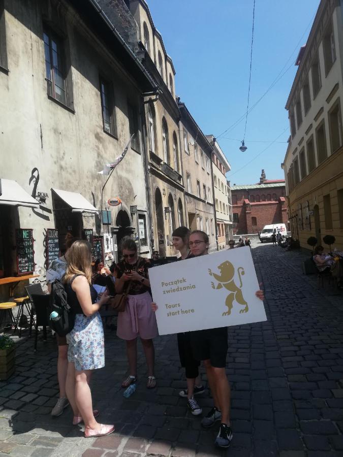 Kazimierz-Good Vibes Apartment For 7 People! คราคูฟ ภายนอก รูปภาพ